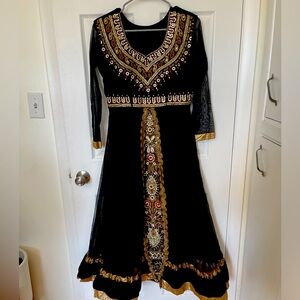 Black Indian gown